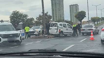 Mimsin'de aynı yerde iki farklı kaza
